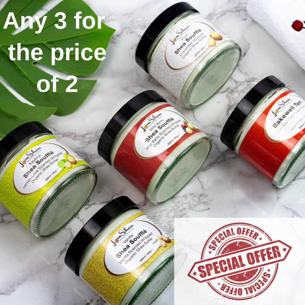 120g Shea Souffles 3 for 2! - LoveShea Skincare
