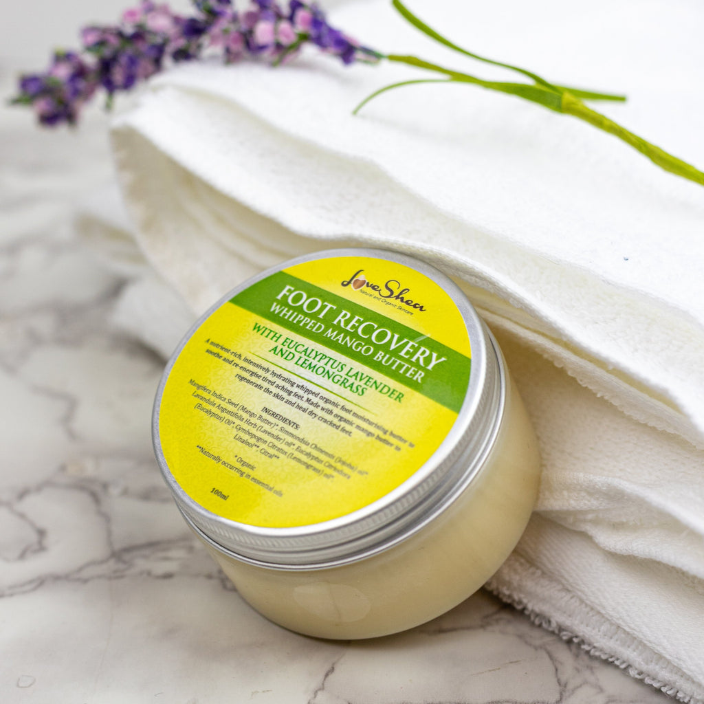 Foot Recovery Mango Butter Balm - LoveShea Skincare