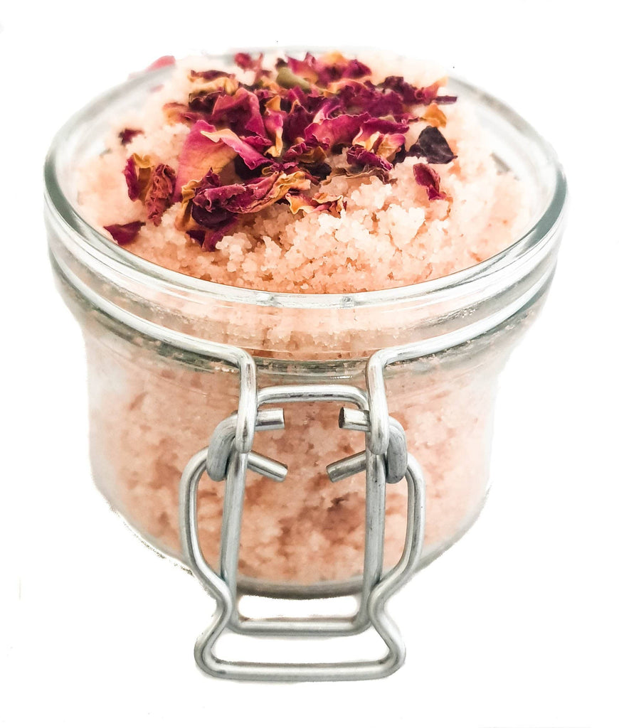 Himalayan Salt and Rose body scrub - LoveShea Skincare